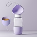 2 in 1 Pet Water Bottle Dispenser with Food Container